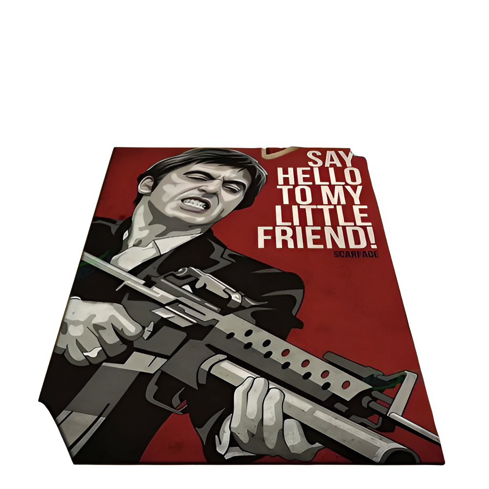 Movie Godfather S-Scarface Carpet Room Decor Floor Mats Bedroom Yoga Mat Photography Props Area Rug Birthday Gift  Anime Rug