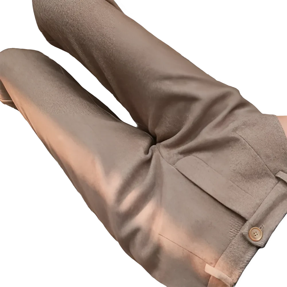 Pantalons en Laine Élégants Femme Hiver 2024