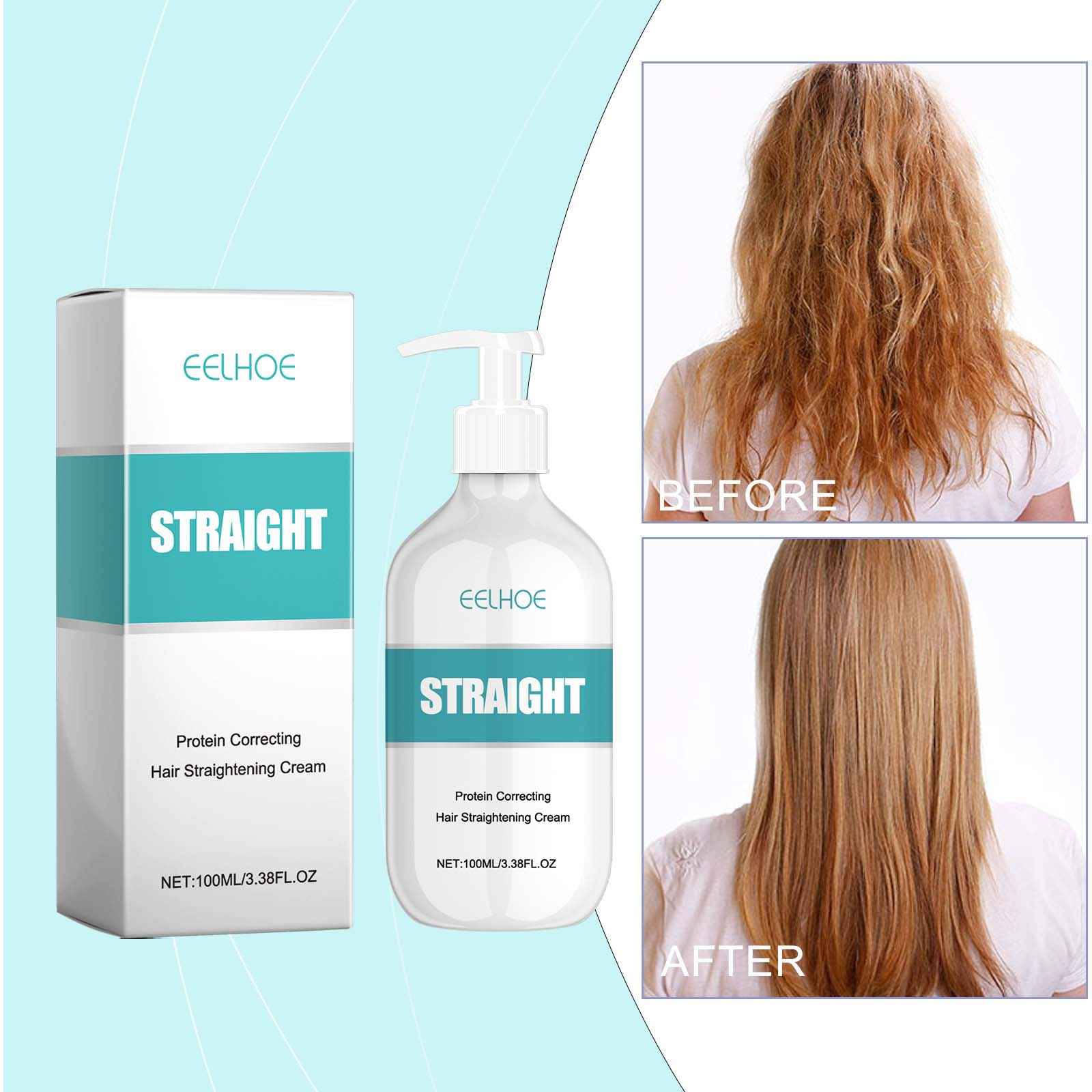 Lisseur capillaire EELHOE protéines : Lisseur hydratant et nourrissant pour des cheveux lissés et lumineux - Elegance_empire-shop