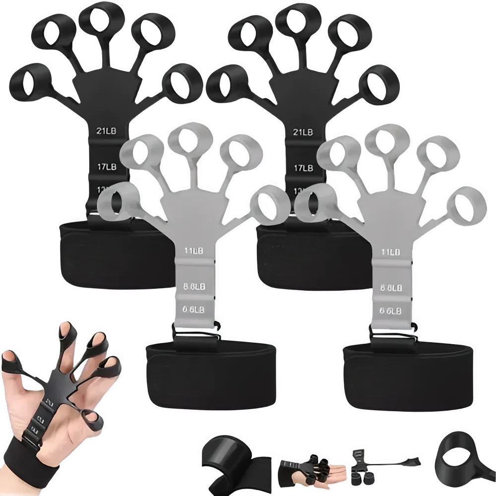 Appareil de renforcement de la main en silicone