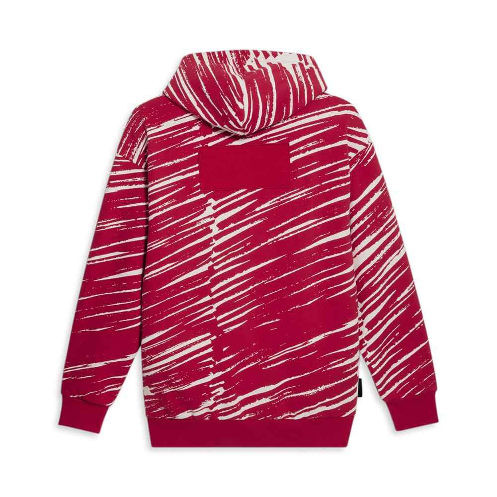 PUMA Mens Scuderia Ferrari X Joshua Vides Hoodie Casual Outerwear Casual - Red - Size S