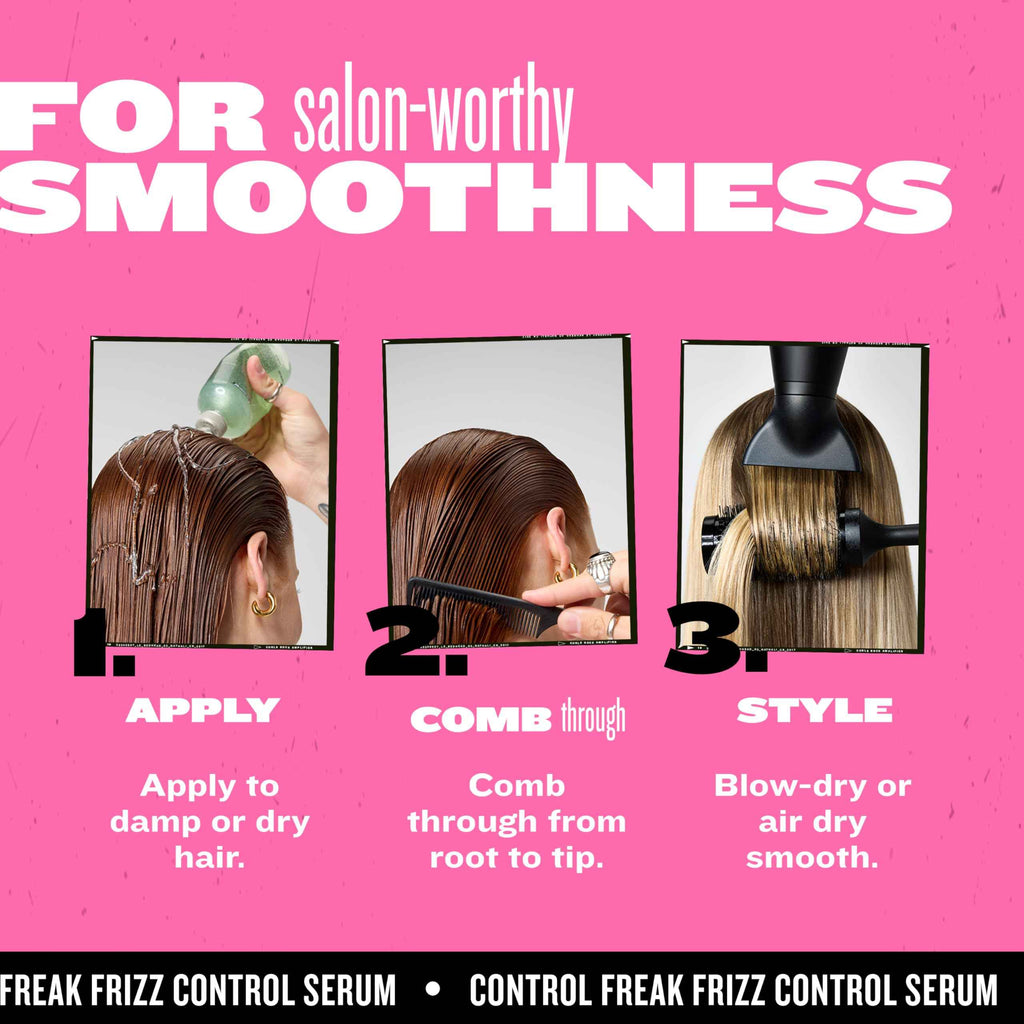 Sérum capillaire contrôle frizz pour cheveux bouclés ou crépus - Soins et lissage 8,62 fl oz - Elegance_empire-shop