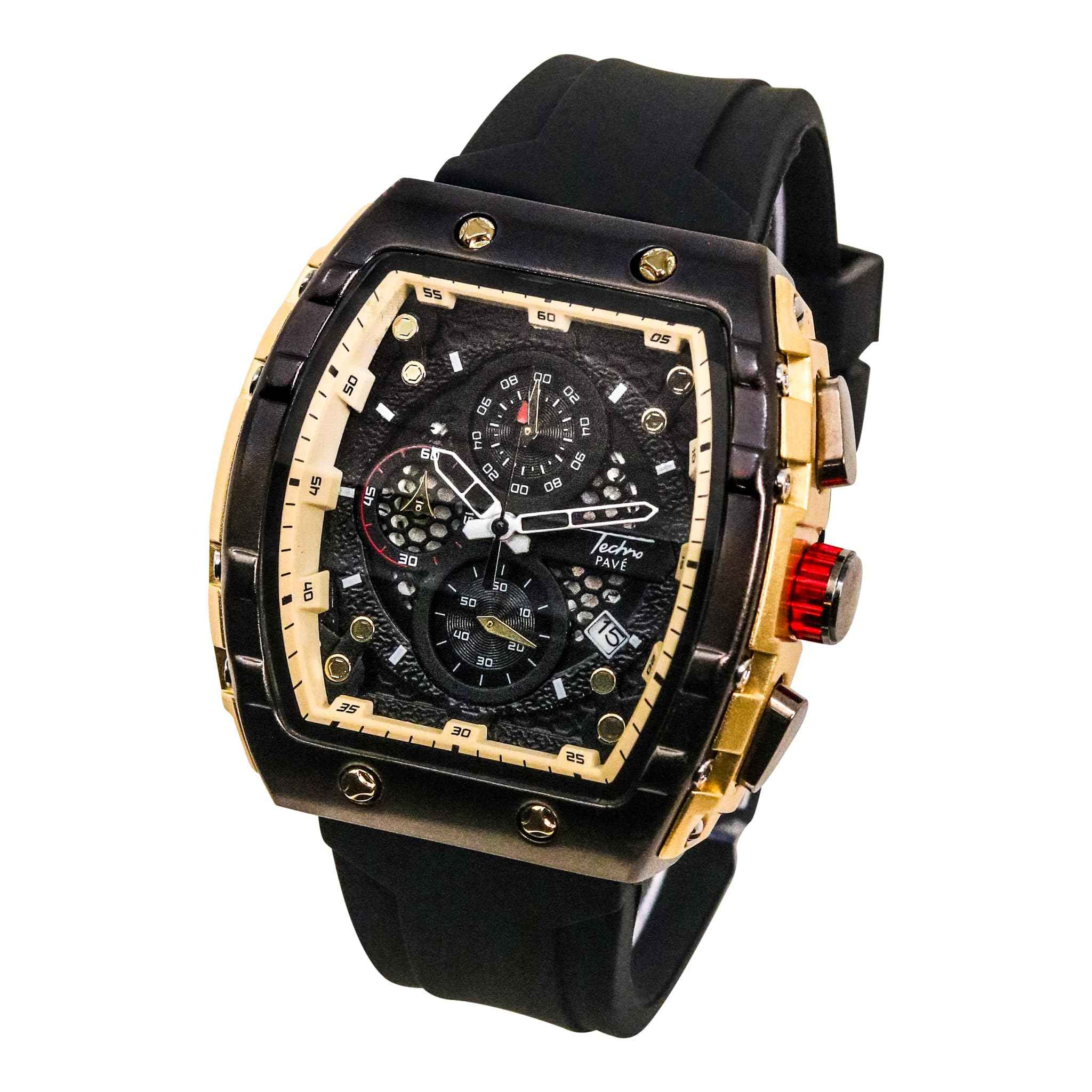 Montre Tonneau 46mm pour Homme - Design Audacieux