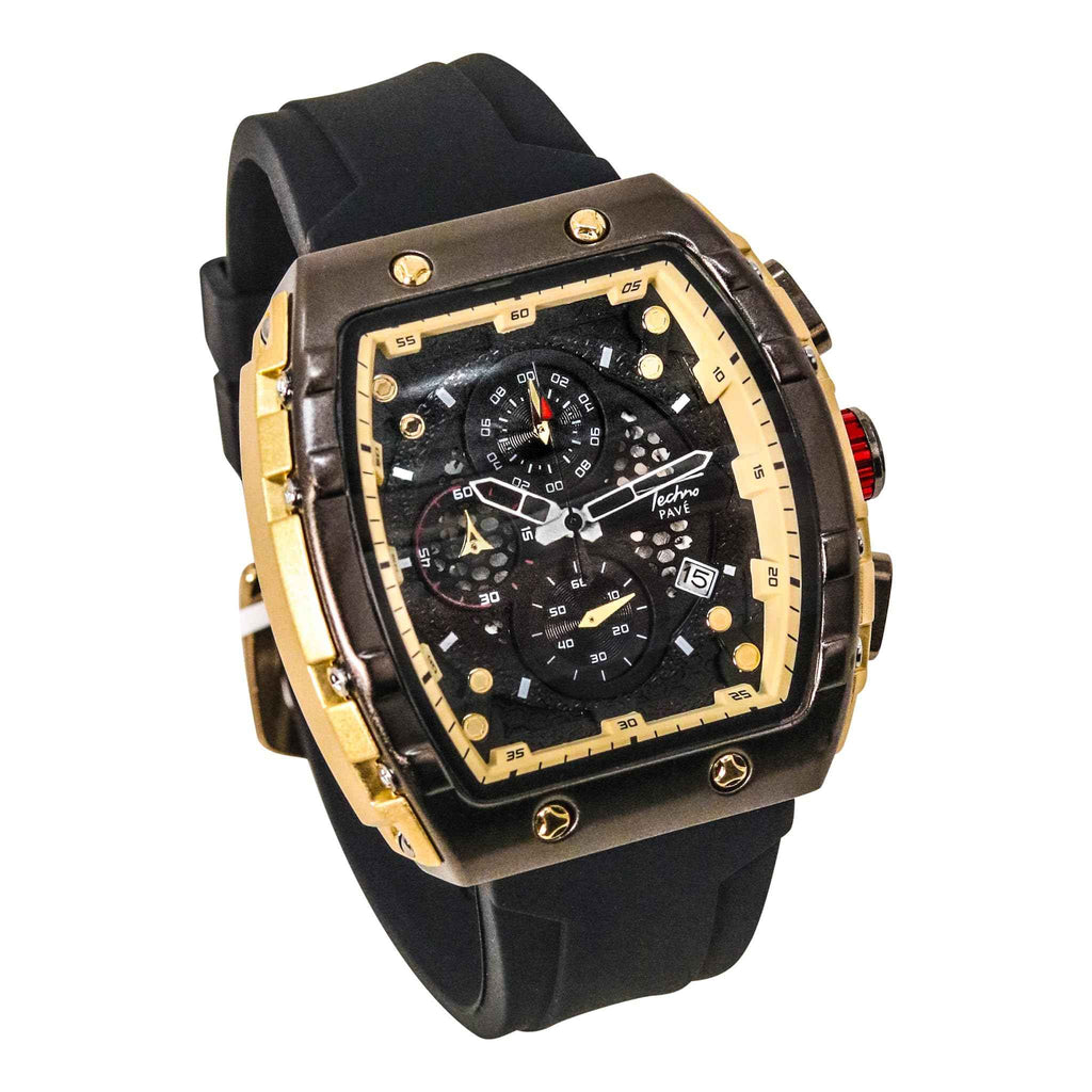 Montre Tonneau 46mm pour Homme - Design Audacieux