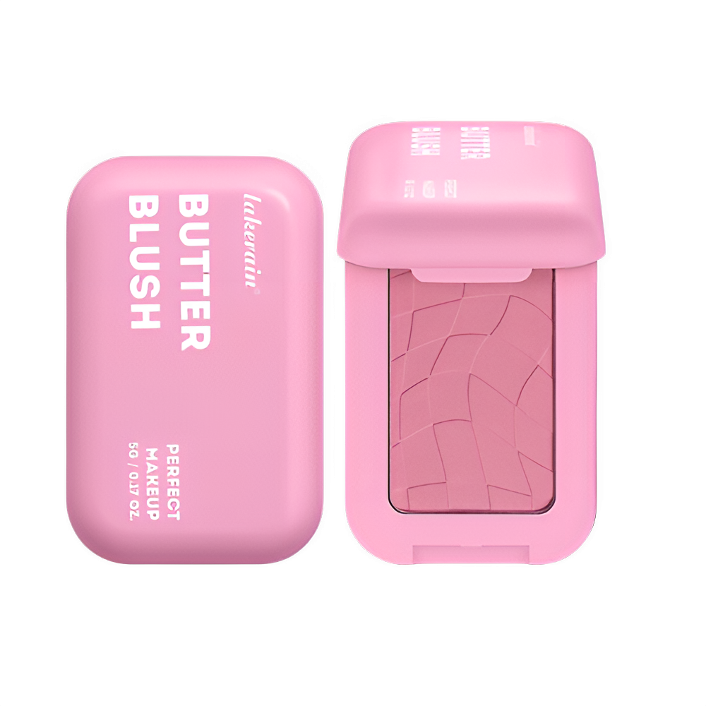 Professional Makeup Powder Blush 12HR Wear Vegan Formula Blusher Makeup Blush in Bar Cosmetics Palette Powder Pink Cream Face
