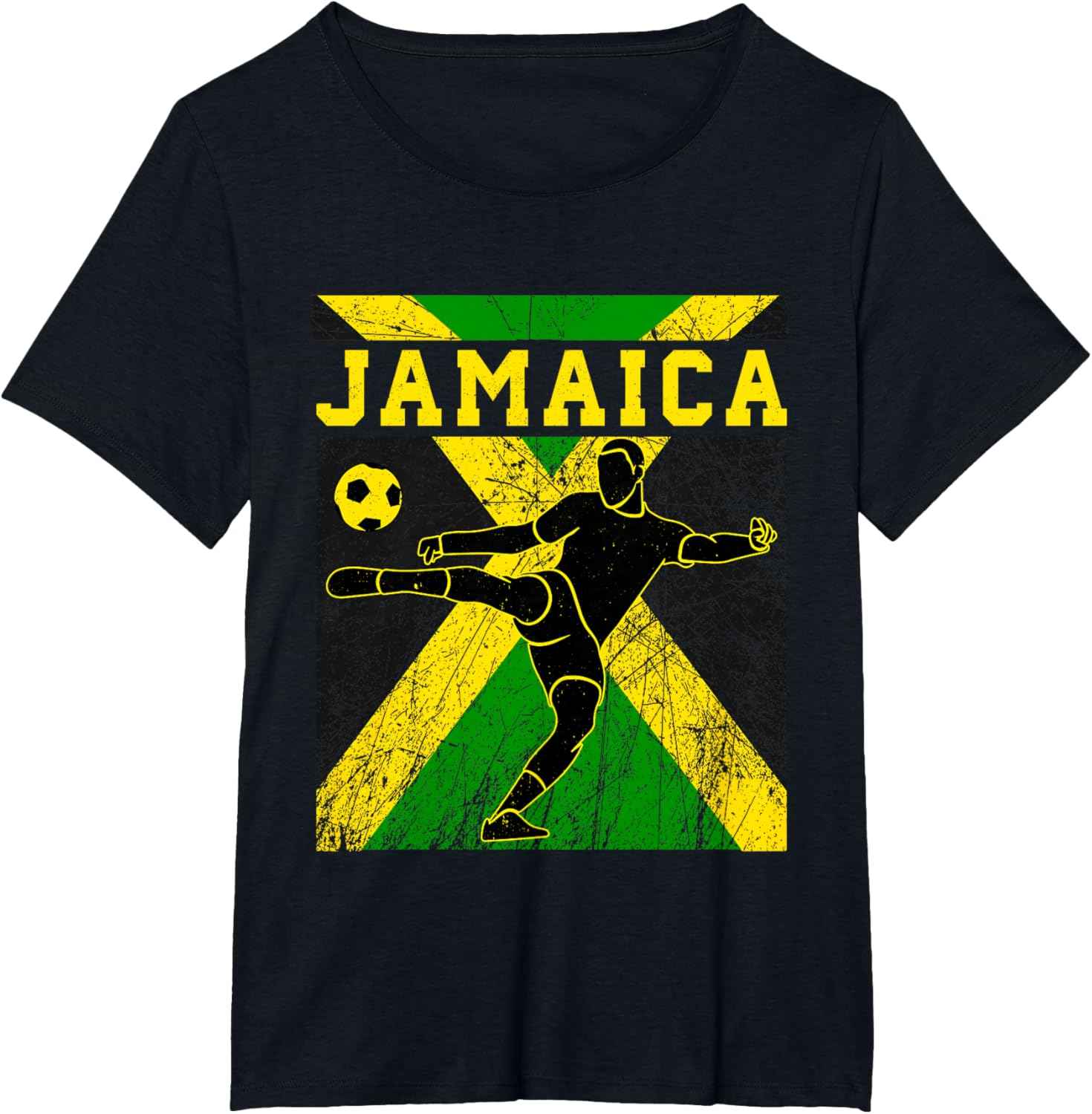Jamaica Football Apparel Jamaican national Reggae Boys mens T-Shirt