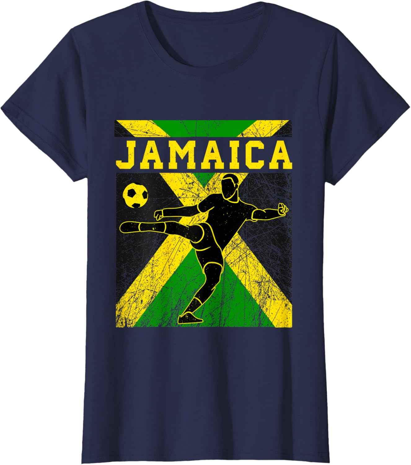 Jamaica Football Apparel Jamaican national Reggae Boys mens T-Shirt
