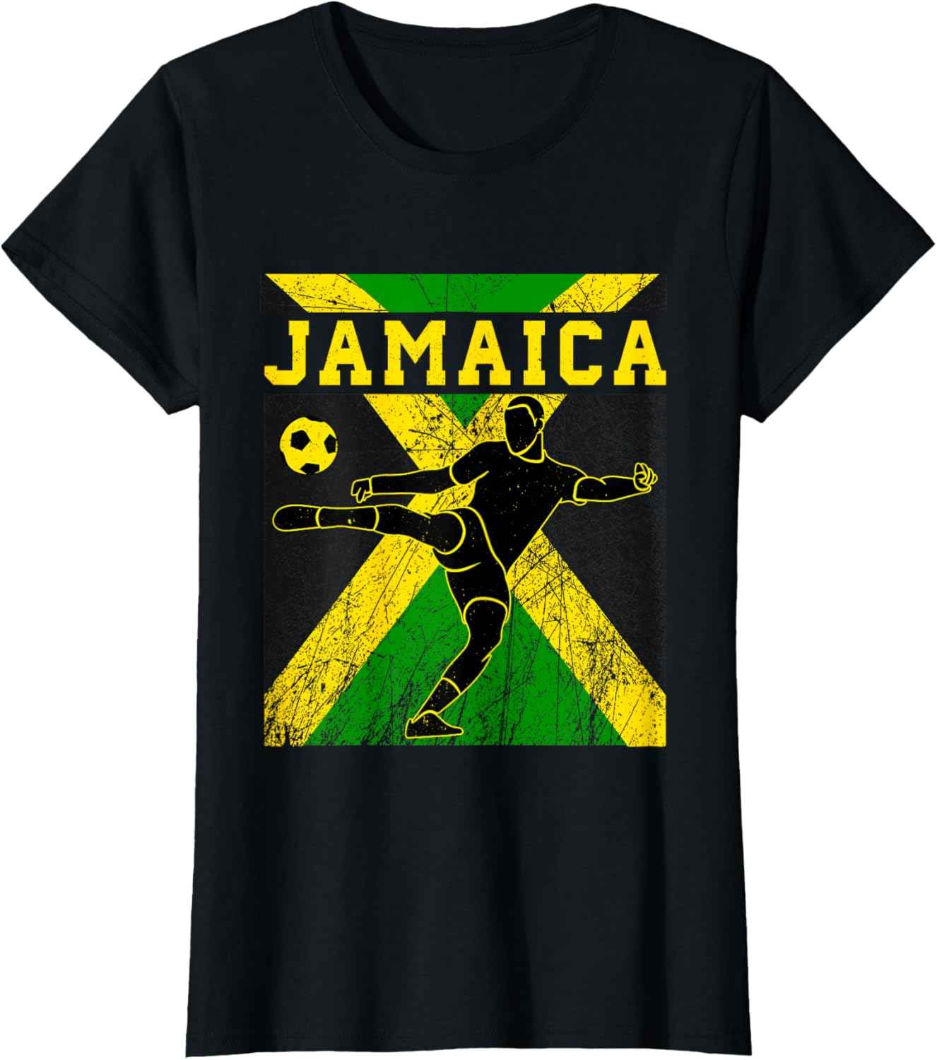 Jamaica Football Apparel Jamaican national Reggae Boys mens T-Shirt