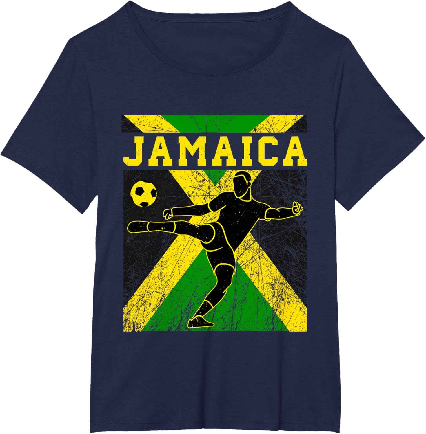 Jamaica Football Apparel Jamaican national Reggae Boys mens T-Shirt