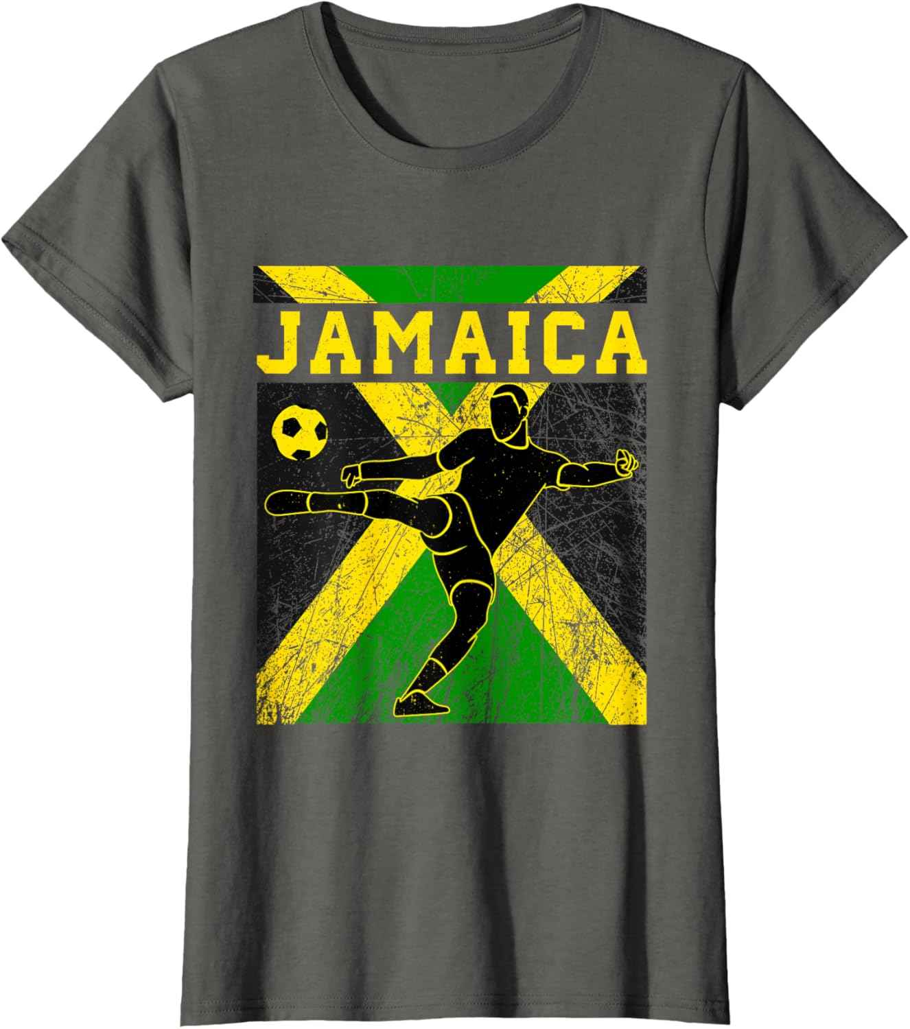 Jamaica Football Apparel Jamaican national Reggae Boys mens T-Shirt