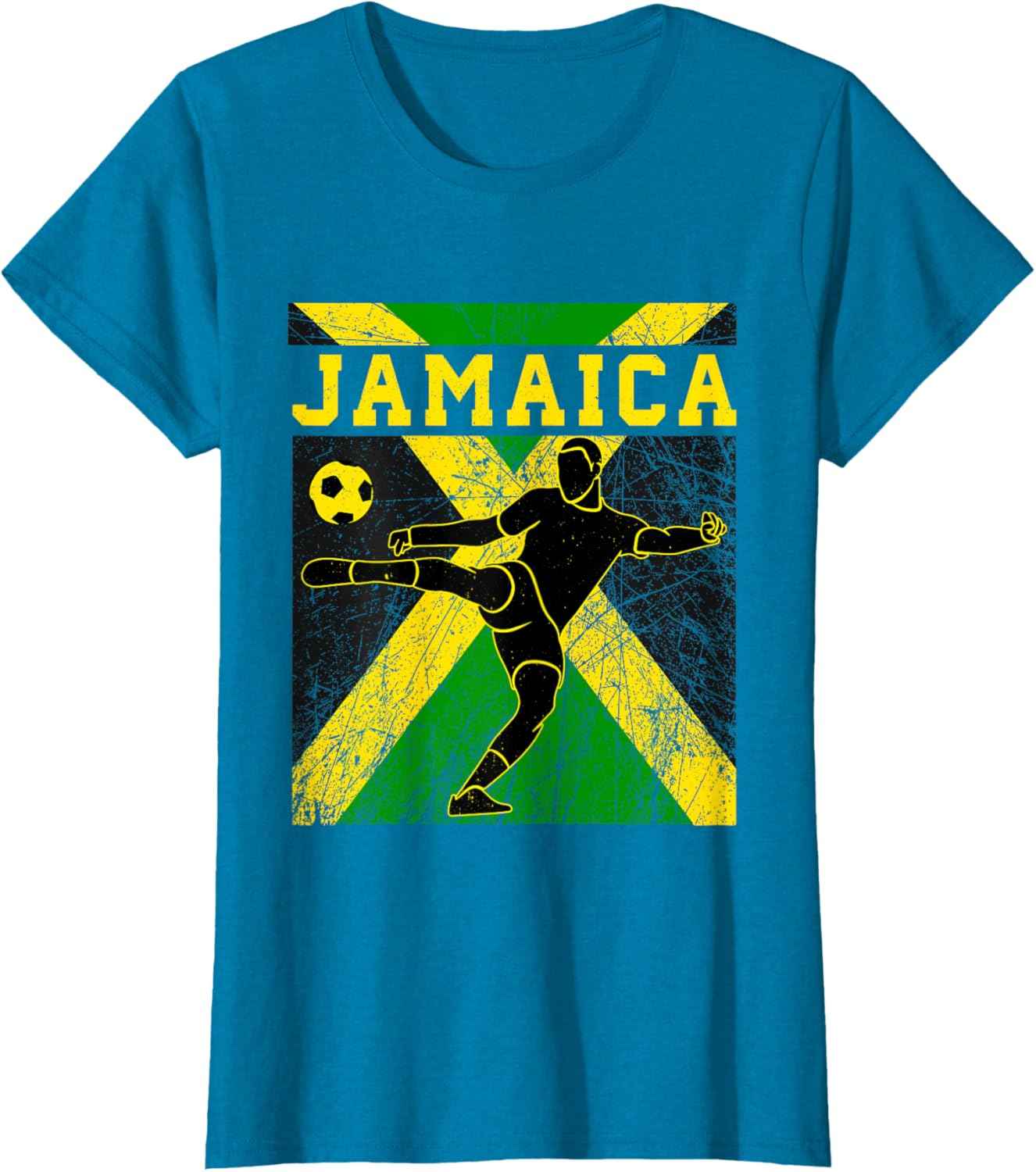 Jamaica Football Apparel Jamaican national Reggae Boys mens T-Shirt