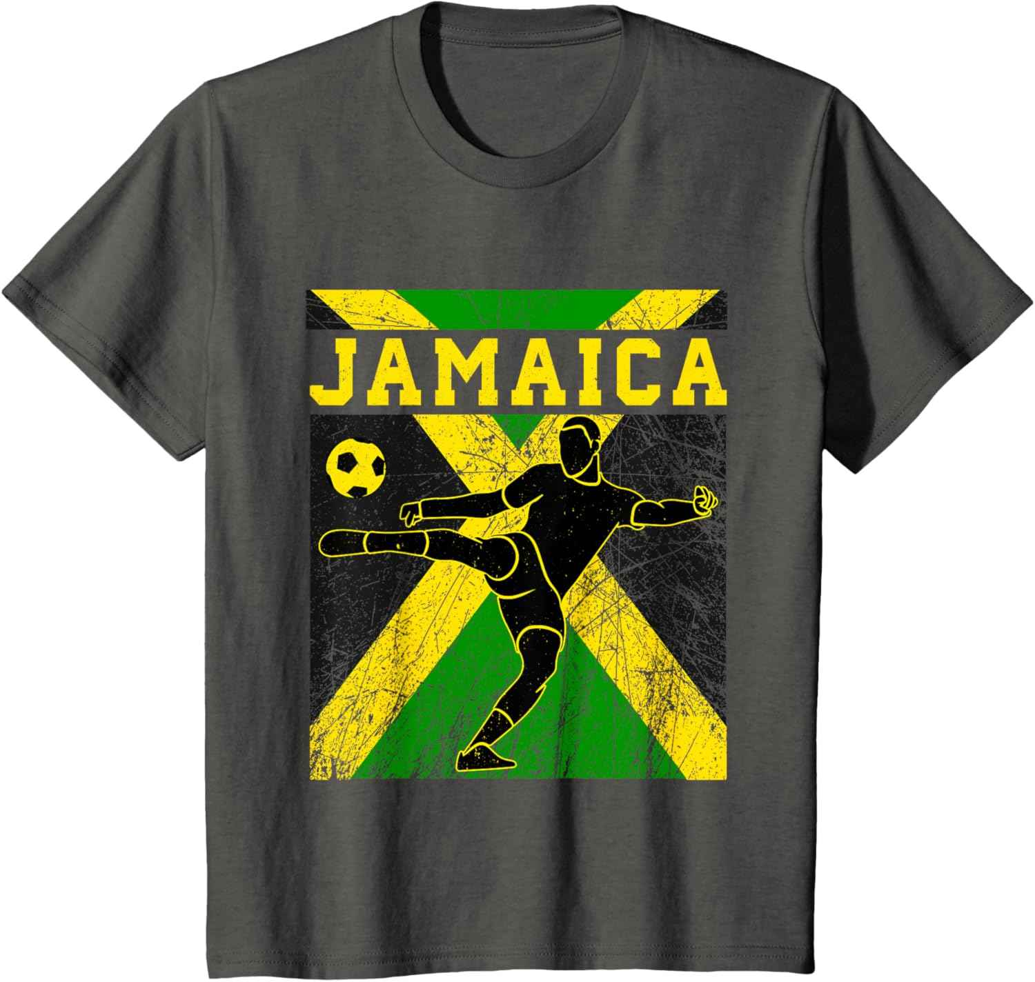 Jamaica Football Apparel Jamaican national Reggae Boys mens T-Shirt