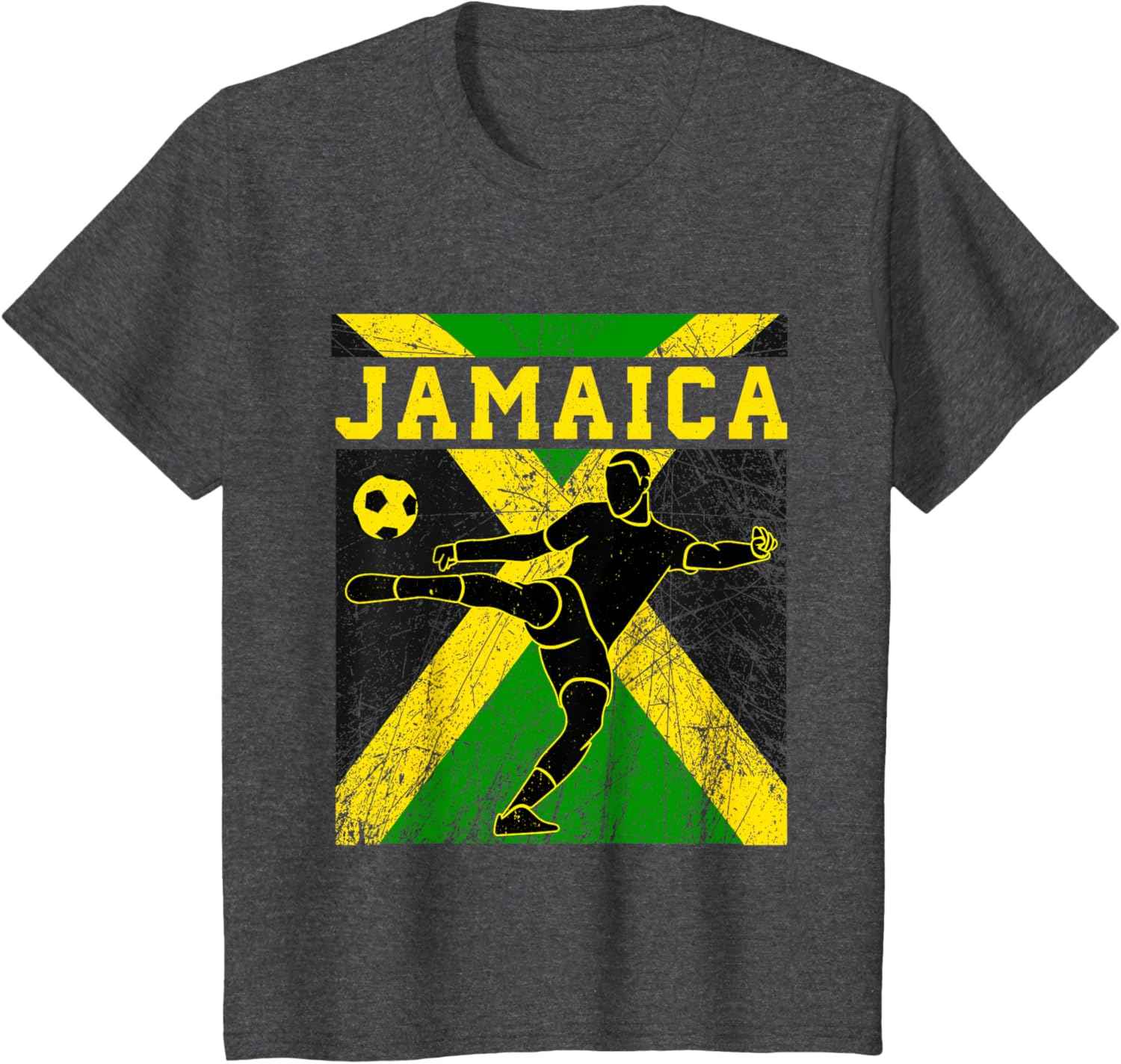 Jamaica Football Apparel Jamaican national Reggae Boys mens T-Shirt