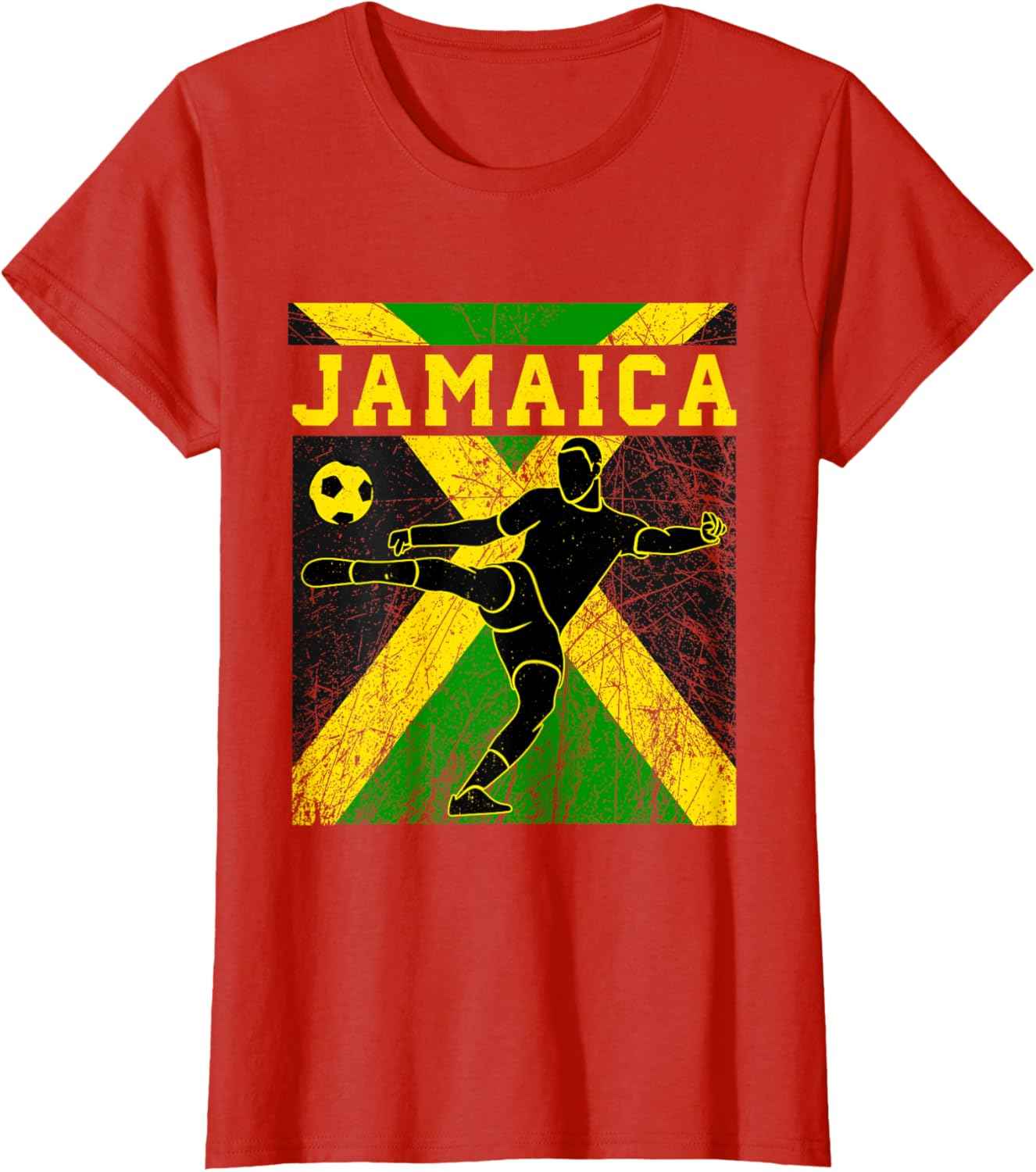 Jamaica Football Apparel Jamaican national Reggae Boys mens T-Shirt