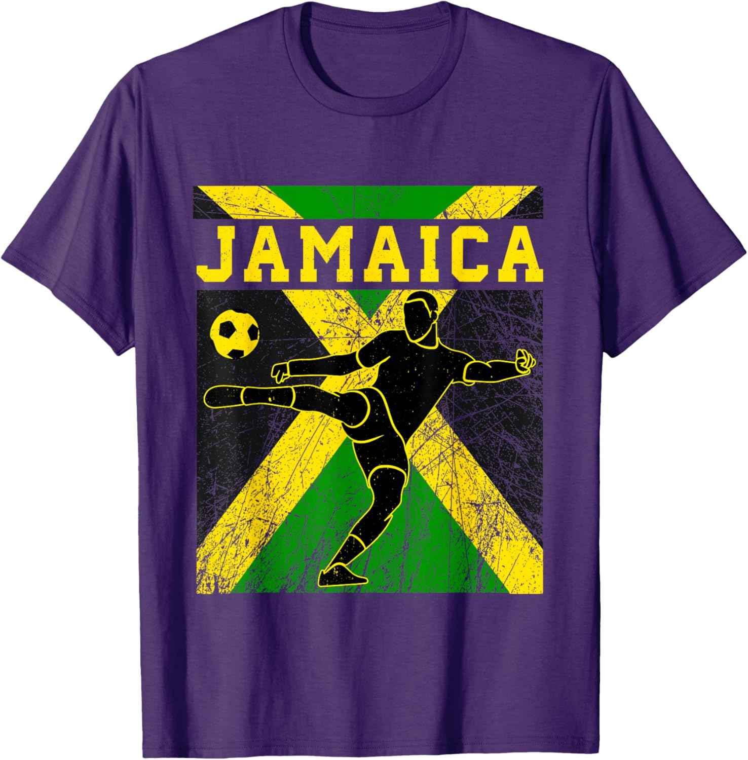 Jamaica Football Apparel Jamaican national Reggae Boys mens T-Shirt