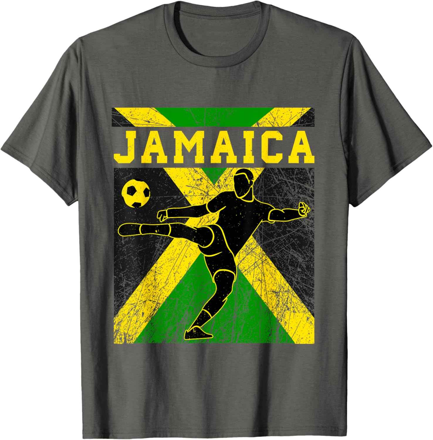 Jamaica Football Apparel Jamaican national Reggae Boys mens T-Shirt