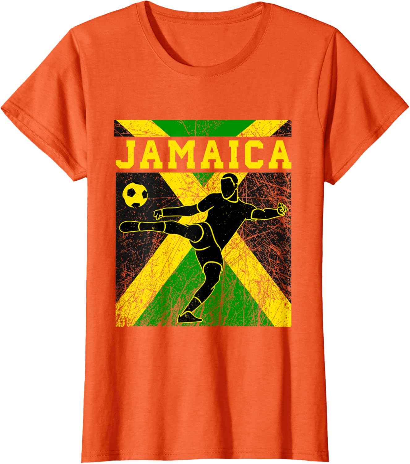 Jamaica Football Apparel Jamaican national Reggae Boys mens T-Shirt