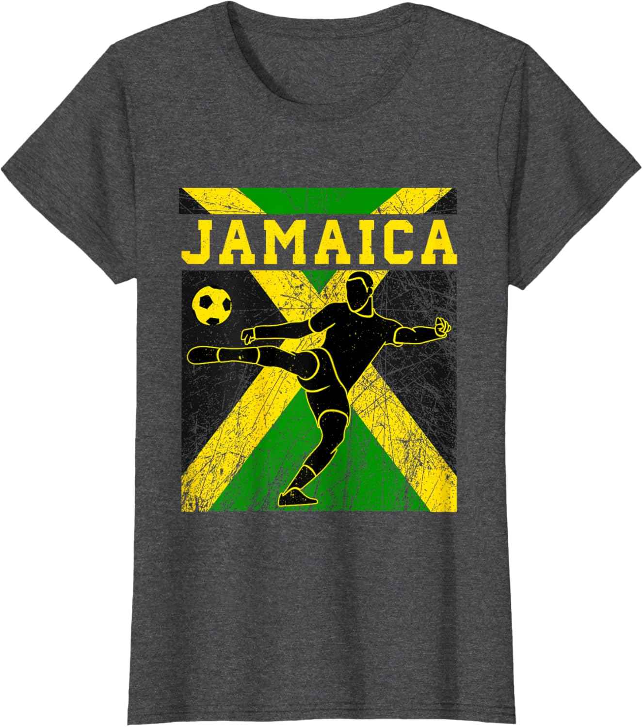 Jamaica Football Apparel Jamaican national Reggae Boys mens T-Shirt