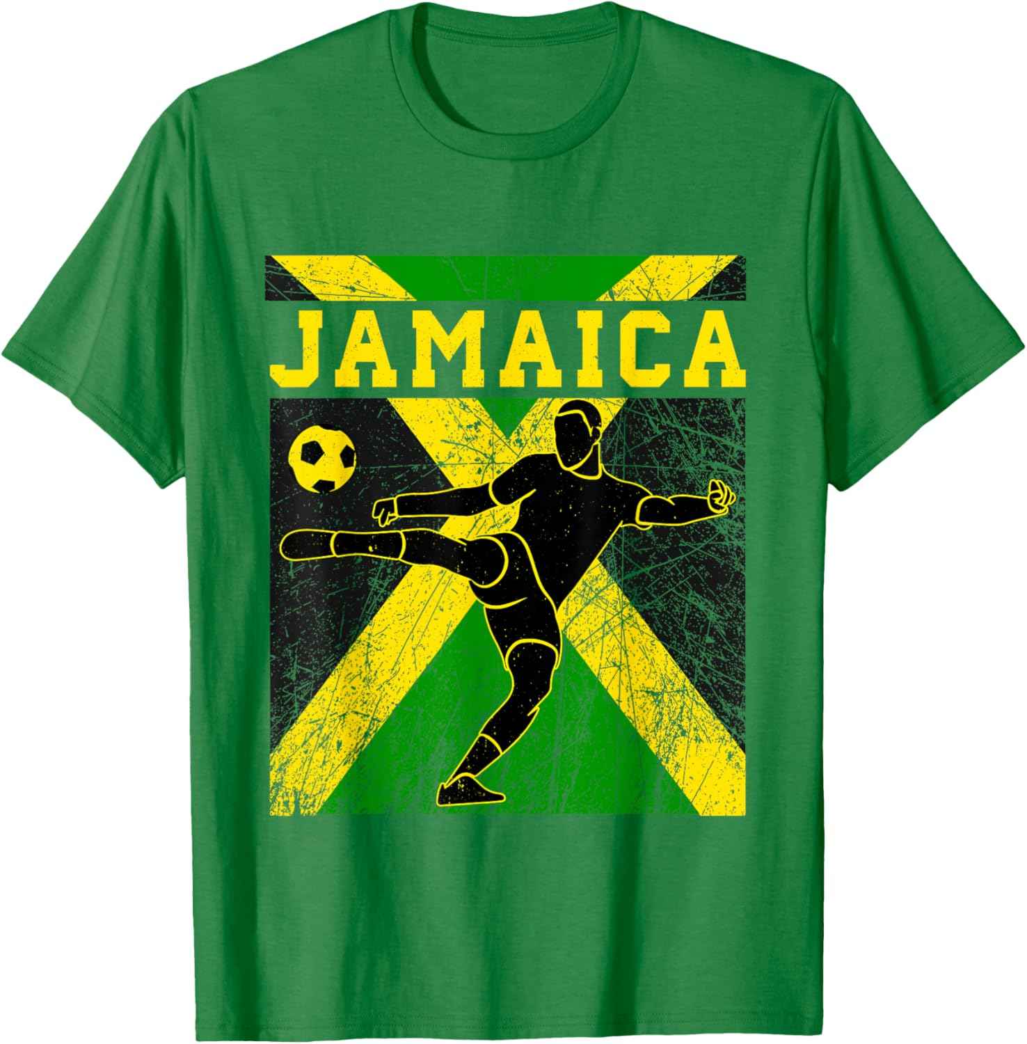 Jamaica Football Apparel Jamaican national Reggae Boys mens T-Shirt