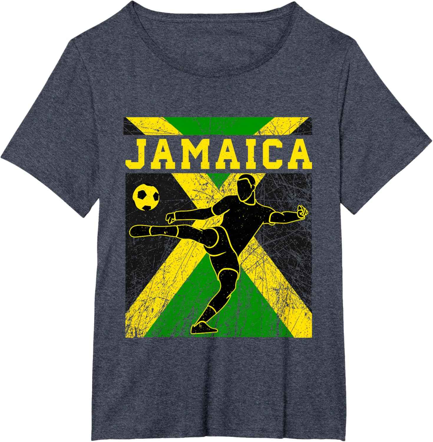 Jamaica Football Apparel Jamaican national Reggae Boys mens T-Shirt