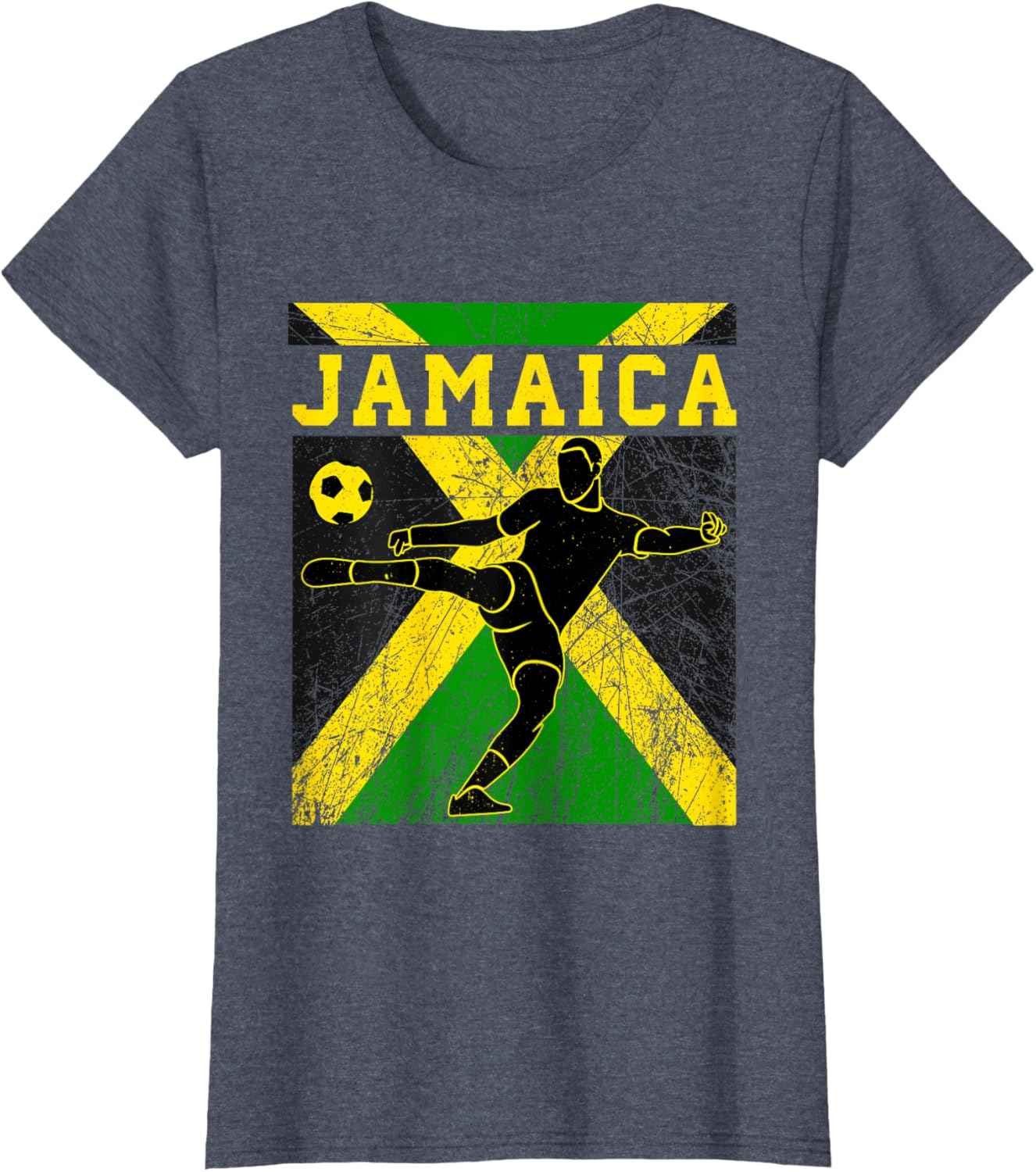 Jamaica Football Apparel Jamaican national Reggae Boys mens T-Shirt
