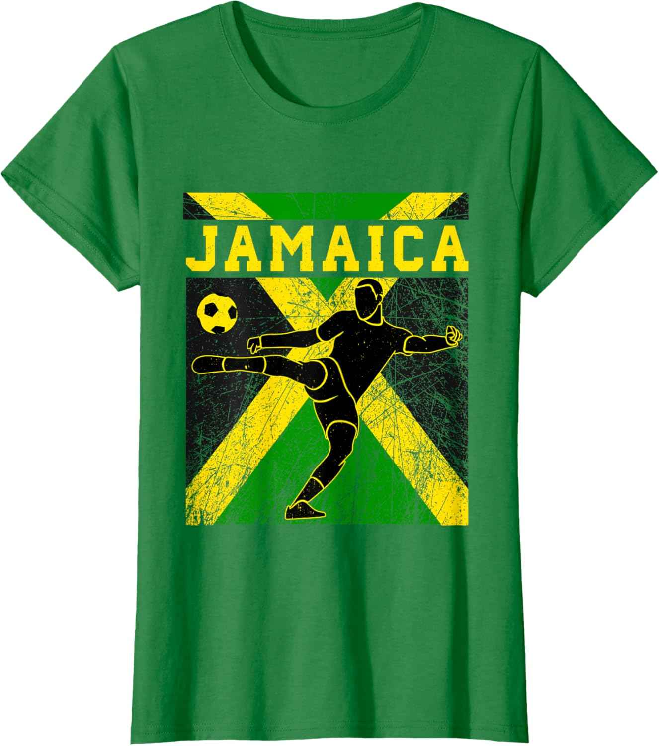 Jamaica Football Apparel Jamaican national Reggae Boys mens T-Shirt