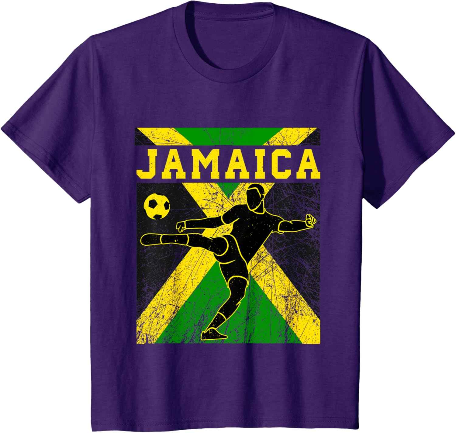 Jamaica Football Apparel Jamaican national Reggae Boys mens T-Shirt