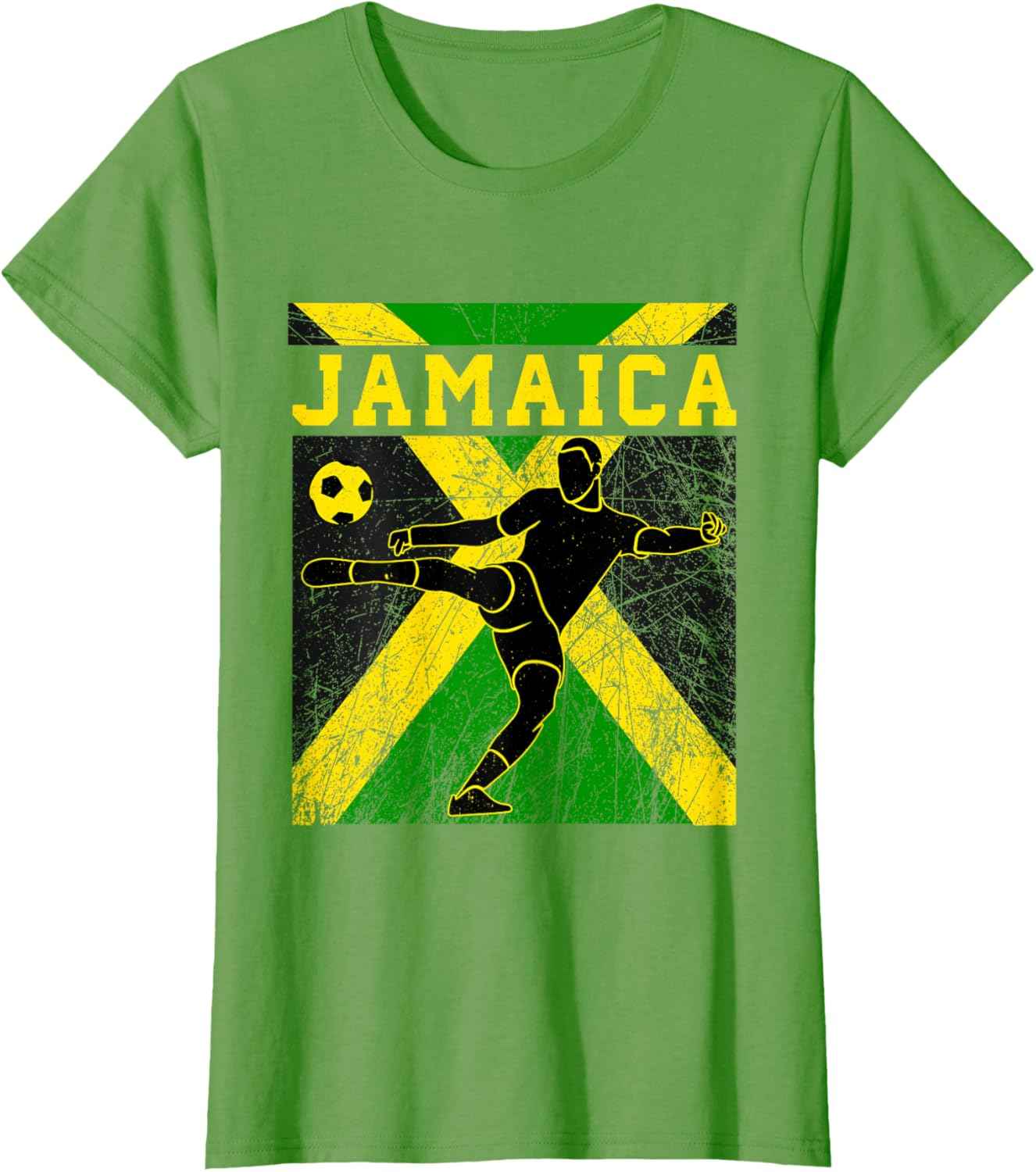 Jamaica Football Apparel Jamaican national Reggae Boys mens T-Shirt