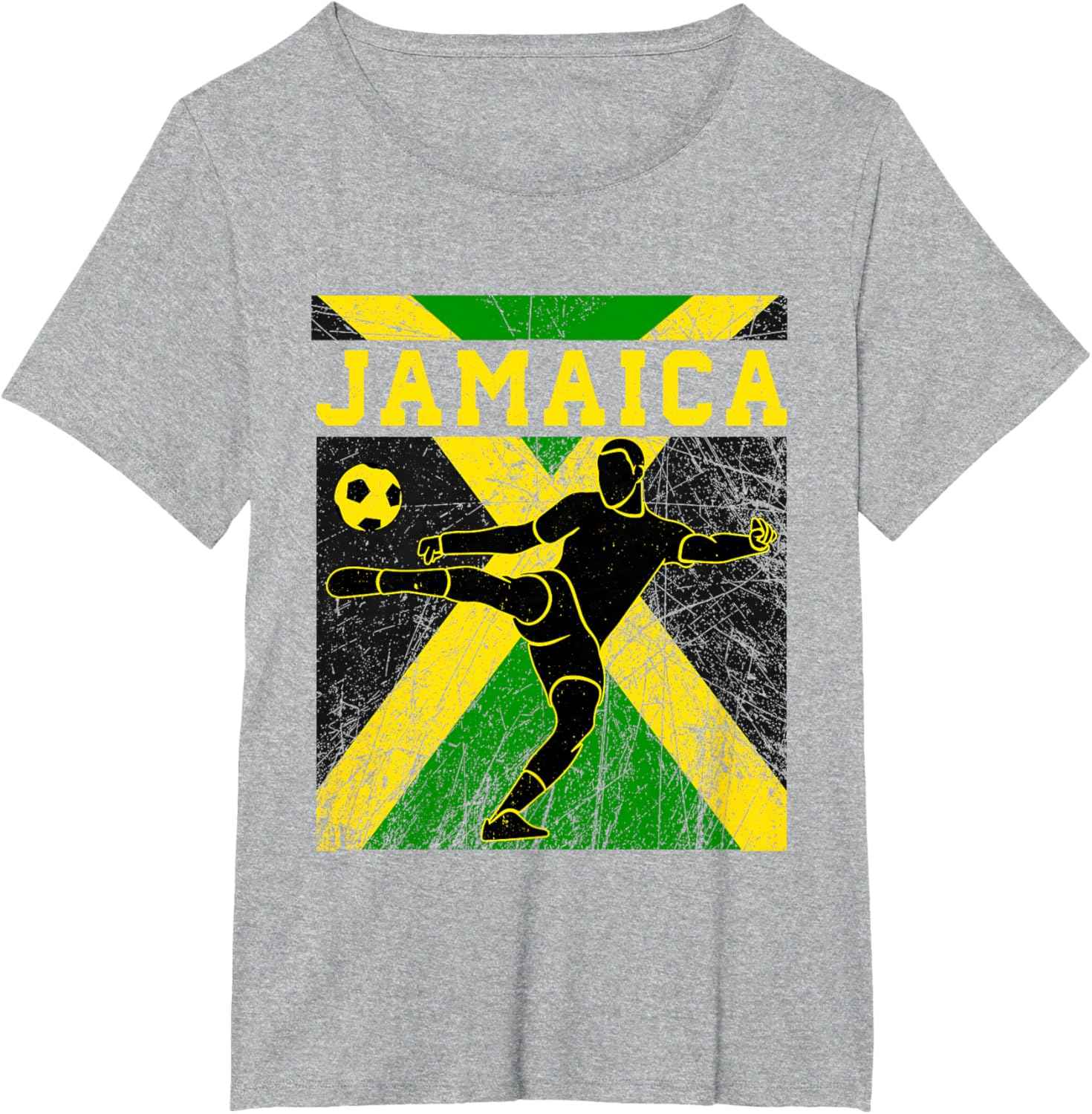 Jamaica Football Apparel Jamaican national Reggae Boys mens T-Shirt