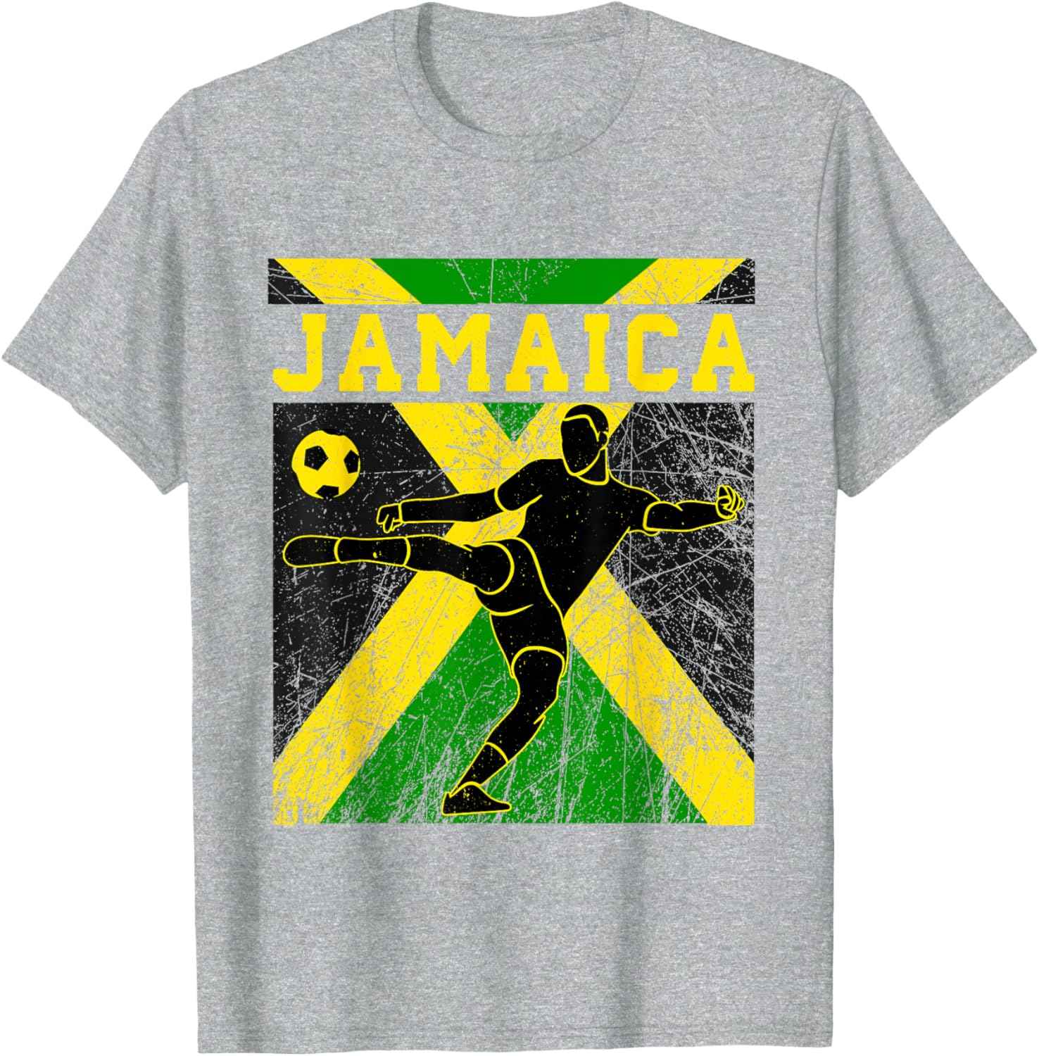 Jamaica Football Apparel Jamaican national Reggae Boys mens T-Shirt