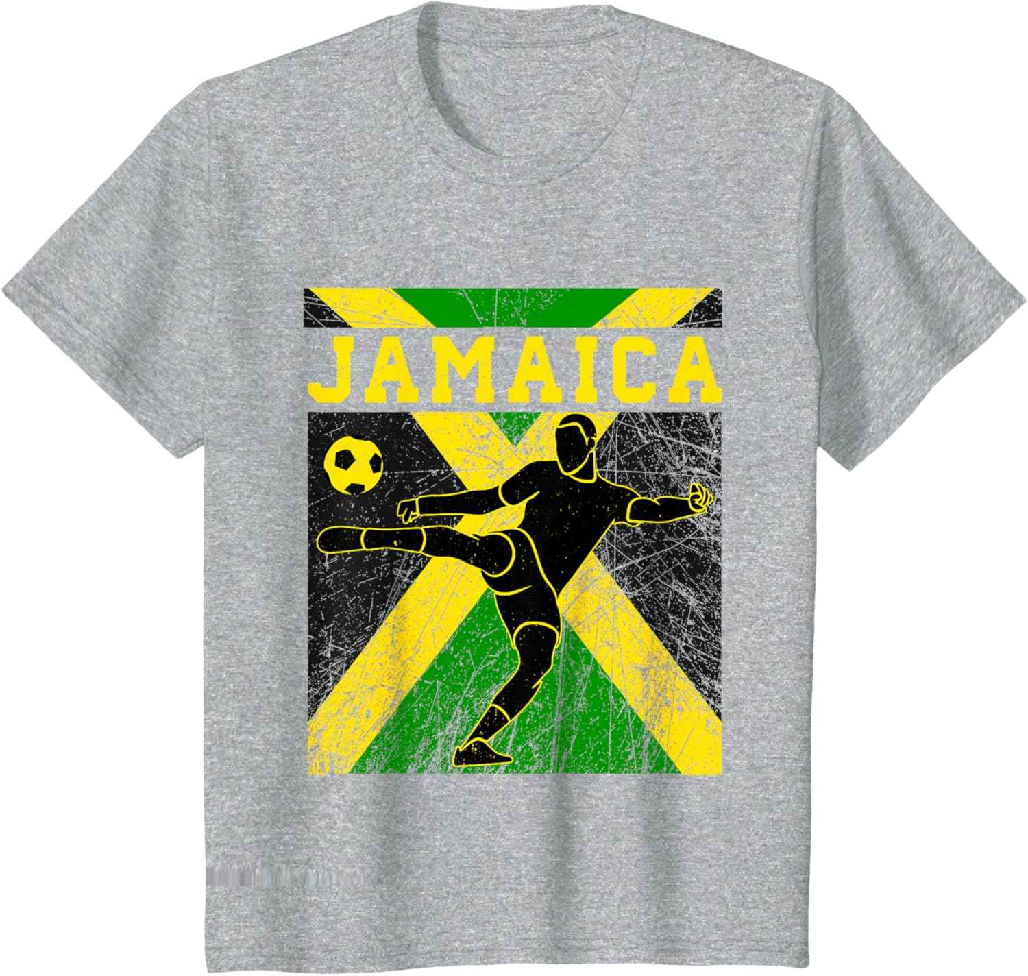 Jamaica Football Apparel Jamaican national Reggae Boys mens T-Shirt