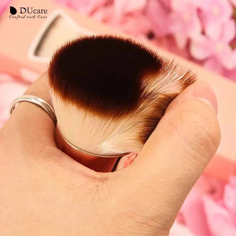 DUcare Foundation Brush Flat Top Kabuki Makeup Brushes Synthetic Hair Liquid Blending Mineral Powder Buffing Stippling Cosmetics