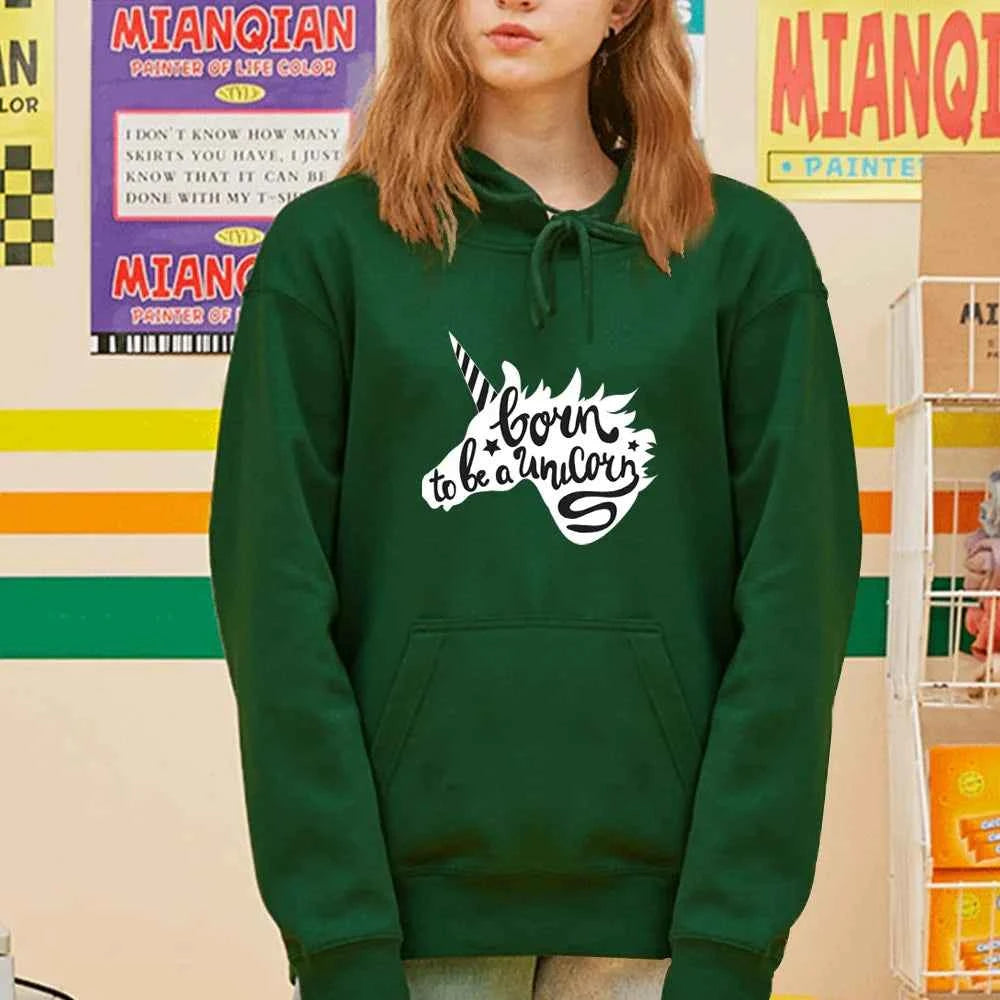 Haut Sweat à Capuche Femme Automne Hiver