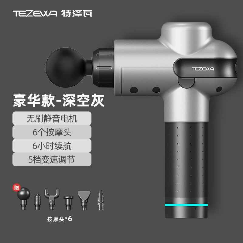 Pistolet de massage Tzeva - Appareil multifonctionnel de relaxation musculaire profonde pour filles - Elegance_empire-shop