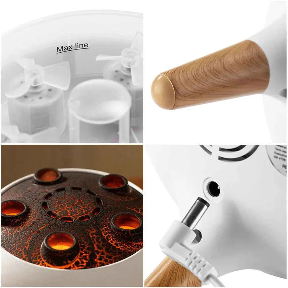 Dynamic Jellyfish Air Humidifier with Colorful Night Lights Cool Mist Humidifier Air Diffuser Humidifier for Home Bedroom Office