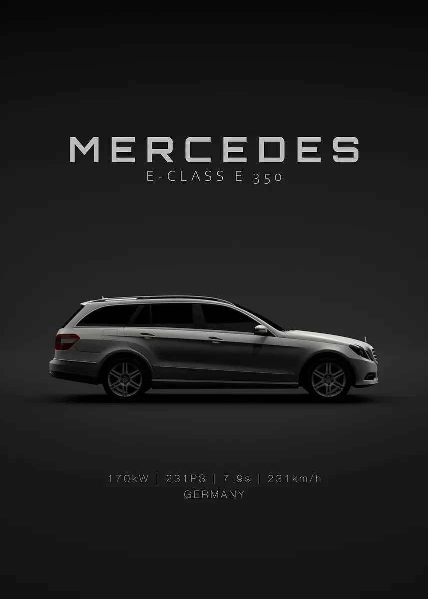 Black Famous Car M-Mercedes-B-Benz-AMG GT G 63 E 350 Poster Print Canvas Painting Home Living Room Wall Art Garage Club Decor