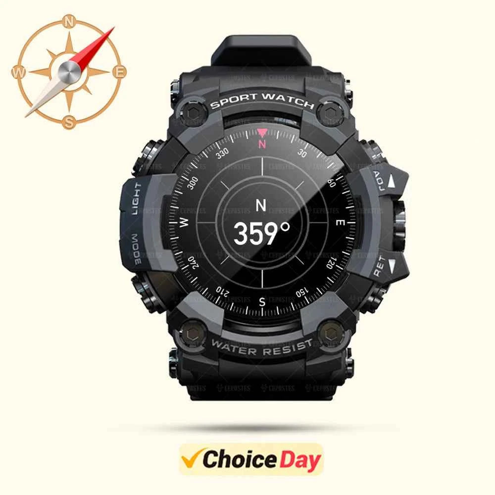outdoor smartwatch 1.32 Inch HD Bluetooth Call Smart Watch Men Sports Fitness Tracker compass 300mAh Smartwatch For Android IOS
