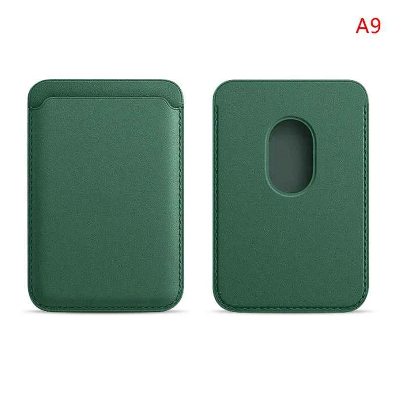 Magnetic Card Holder Wallet Stand Leather Case for Iphone 12 Card Bag for Magsafing Magnet Case Card Pocket Cover
