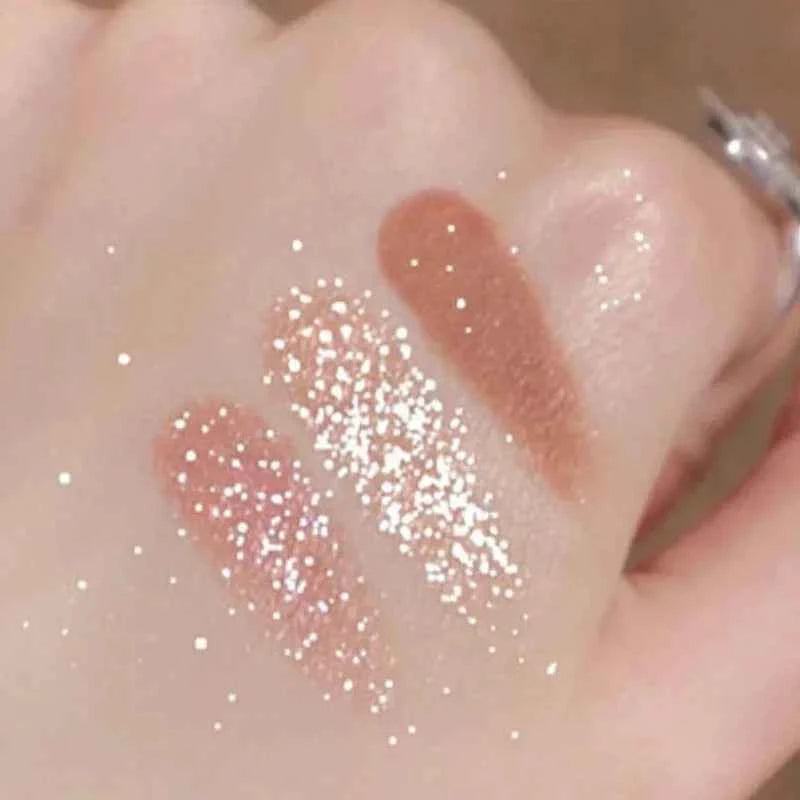 9-Grid Eyeshadow Palette Glitter Pearlescent Matte Acrylic Transparent Eye Shadow Makeup Long Lasting Women Beauty Cosmetics 1PC