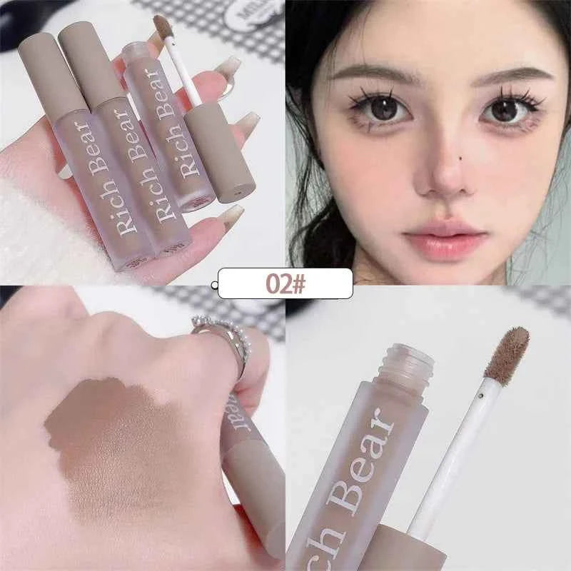 Brown Bronzer Contouring Stick Waterproof Liquid Texture Highlighters Shadow Contouring Pencil Face Brightening Cosmetics Makeup