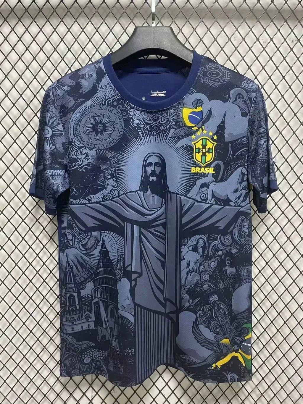 2425 Season Brazil Special Edition Football Jersey Thai Edition Short Sleeve Football Shirt Can Be Worn By Both Men and Women
