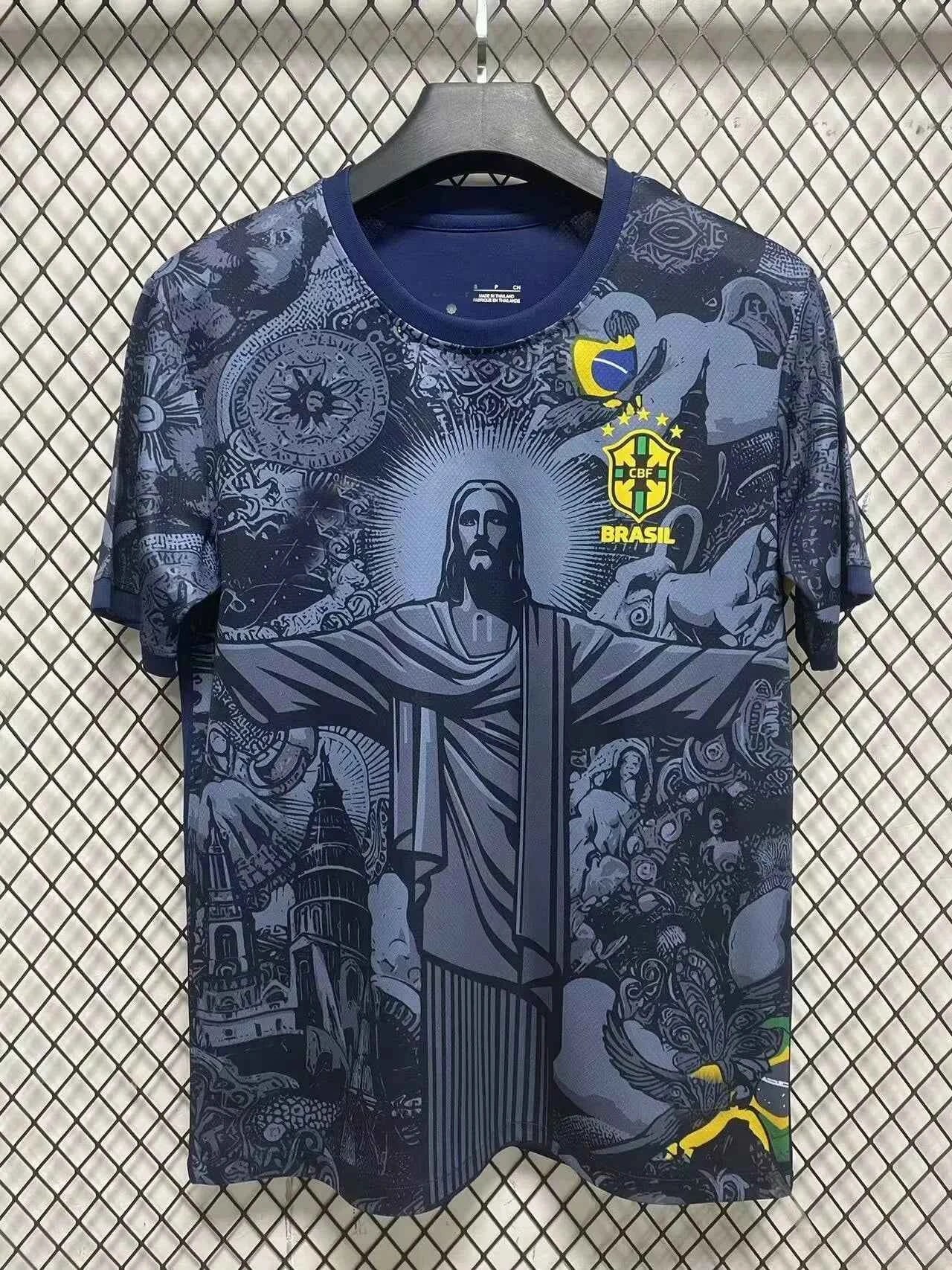 2425 Season Brazil Special Edition Football Jersey Thai Edition Short Sleeve Football Shirt Can Be Worn By Both Men and Women