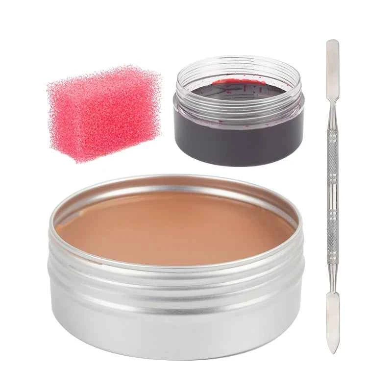 Scar Wax SFX Special Effects Makeup Wound Skin Makeup Halloween Fake Nose Stage Body Paint Fancy Fake Wax Body Face Painting