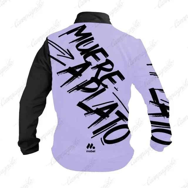 Candidates riding long -sleeved windproof and rainproof shirt men's jacket bike mtb uci jersey Sport Top cycling windproof vest