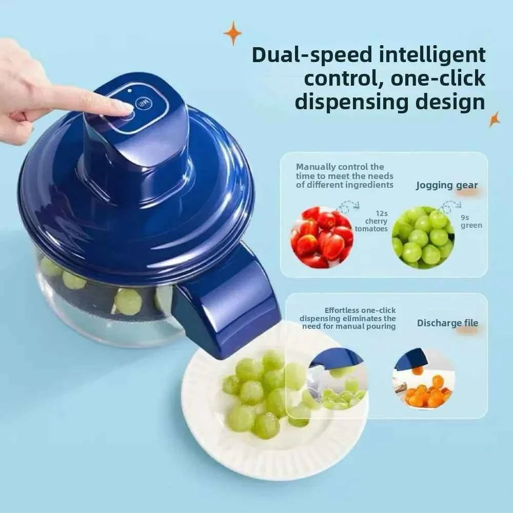 Effortless Peeling Kitchen Useful Things Automatic Electric Grape Peeler — Manual-Free Berry Fruit Peeler Garlic Peeling Machine
