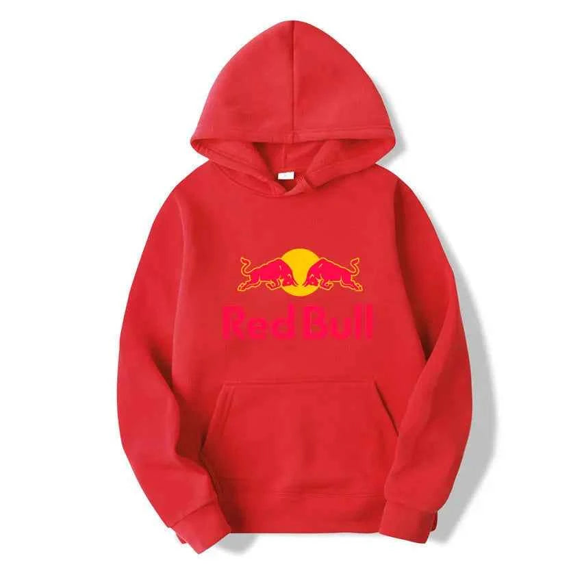 Red Bull Logo Racing Team Men Hoodie Spring Autumn Male Sweatshirt 2025 New Fashion Sport Couple Pullover Clothes Tops