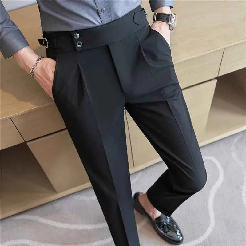 Pantalon élégant pour hommes Slim Fit