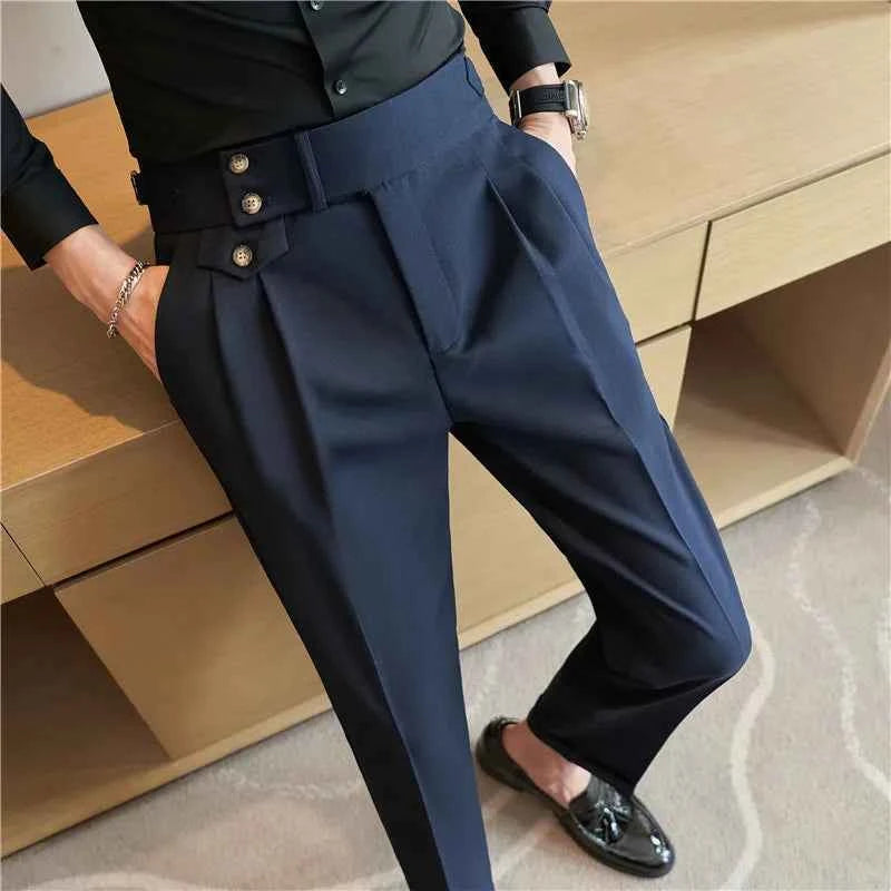 Pantalon élégant pour hommes Slim Fit