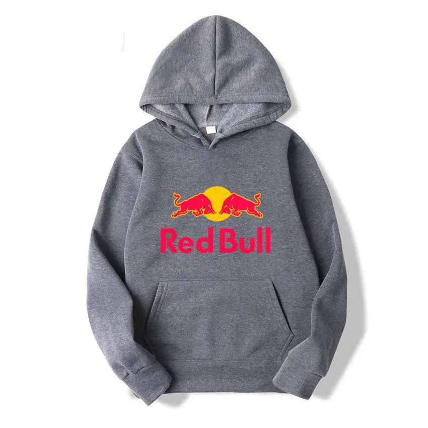 Red Bull Logo Racing Team Men Hoodie Spring Autumn Male Sweatshirt 2025 New Fashion Sport Couple Pullover Clothes Tops