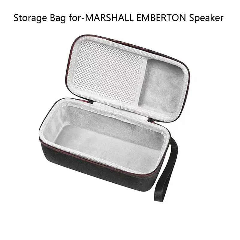 Portable Speaker Storage Bag for MARSHALL EMBERTON Speaker Waterproof Anti-Scratch Speaker Bag Protective Case Box Organizer